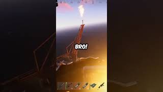 LAND STEWBIE, LAND! - Rust #shorts #rust #funnymoments