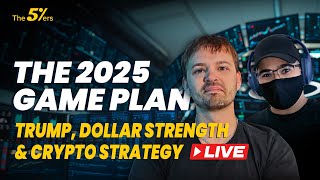 The 2025 Game Plan: Trump, Dollar Strength & Crypto Strategy - The5ers Live Trading Room