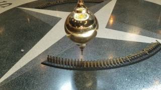 Pendulum knocking over