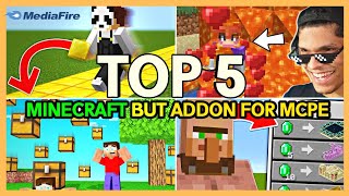 Top 5 Minecraft But Addons For Minecraft Pe | Top 5 Op Loot Mod For Minecraft Pocket Edition