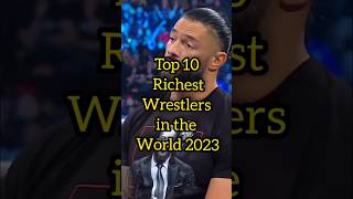 Richest wrestler in the world #top10 #johncena #rock#romanreigns #wwe #youtubeshorts #shorts