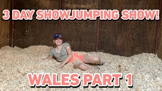 3 DAY SHOWJUMPING SHOW WITH 4 PONIES - CRICKLANDS SHOW VLOG PART 1 - PACKING, PREP AND ARRIVING