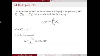 A basic model for ordinal data