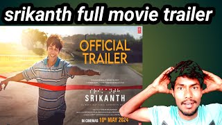 SRIKANTH (Official Trailer): RAJKUMMAR RAO | JYOTIKA, ALAYA | TUSHAR HIRANANDANI I BHUSHAN K, NIDHI