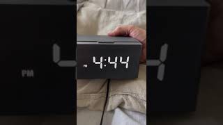 Bebcoo Digital Wooden Alarm Clock with 10W Fast Wireless Charging Review, Great Look! Great Function