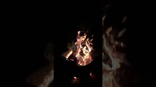 Fire in slow motion