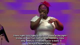 Silent Night Holy Night with lyrics | Christmas Carol | Overcomers Voices