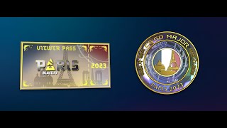 Paris 2023 Major Viewer Pass (+3 souvenir tokens)