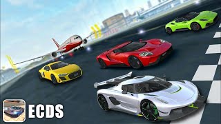 SUPER CARS VS PLANE | Drag Race | Extreme Car Driving Simulator 🤯