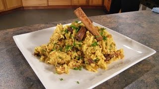 Vegetarian Cooking Class Persian Rice Pilau