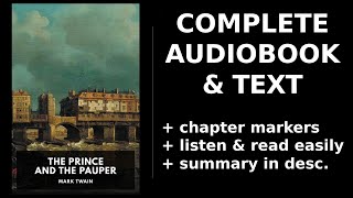 The Prince and the Pauper 👑 By Mark Twain FULL Audiobook