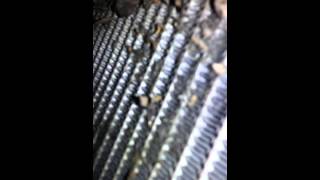 Curatire radiator climatizare Opel Corsa D -  Before cleaning