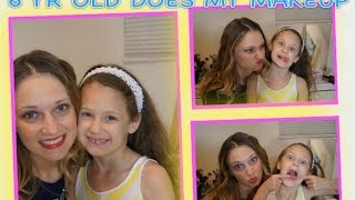 6 Year-old Niece Does My Makeup!!!