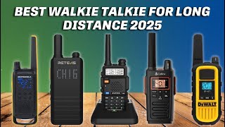 Best Walkie Talkie for Long Distance 2025 _  [Watch this Before Buy ]