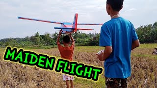 MAIDEN FLIGHT RC DECATHLON TRAINER