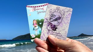 Wonderland & Lavender Lenormand Decks by Loreen Muzik of Divination Apothecary