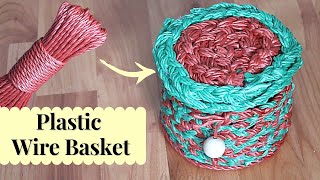 How to Make A Plastic Basket