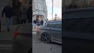 BMW M5F10 and BMW M5F90 Competition in Moscow