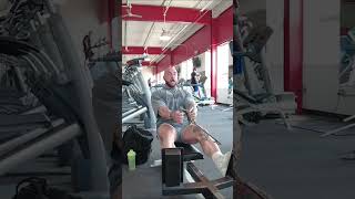 Road to 250lbs Day 73 - V-bar row #bodybuilder #coach #backworkout #pullday