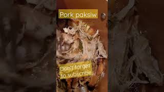 Pork Paksiw #pinayvlogger #shortvlog