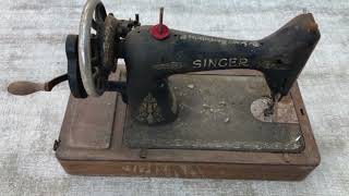 Singer 99k sewing machine restoration