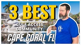 BEST Gulf Access Community to LIVE in Cape Coral FL