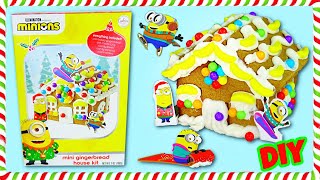 MINIONS Gingerbread House, Christmas Holiday DIY