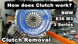 BMW E36 M3 Clutch Removal