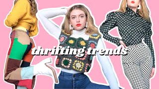 THRIFTING SPRING 2020 TRENDS FOR CHEAP! $$$ (GOODWILL OUTLET HAUL PLUS DEPOP & BEACON'S CLOSET)