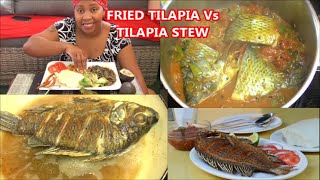 How to Cook Tilapia Fish 2 Ways/ Fried Vs Stewed