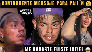 RESPONDE A YAILÍN LA MÁS VIRAL POR LLAMARLE RATA A TEKASHI 69 - EL ESTA TRISTE 😭 #tekashi69