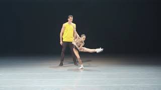 The Times Are Racing Pas de Deux excerpt danced by Dylan Gutierrez and Jeraldine Mendoza