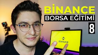 STOP LOSS NASIL YAPILIR BİNANCE (Sıfırdan Binance Eğitimi) Mobil Kullanım #8