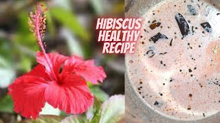 Summer special Hibiscus flower Tambuli/Weight loss recipe ದಾಸವಾಳ ಹೂವಿನ ತಂಬುಳಿ