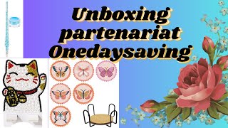 Onedaysaving partenariat 1 #onedaysaving  #diamondpainting #onedaysavingmidyearsale