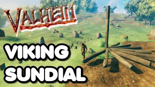 Viking Sundial - a Valheim way to keep time in game