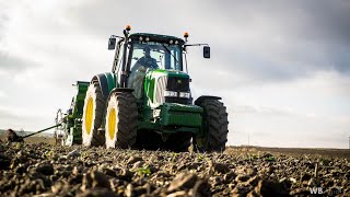 Późny Siew Pszenicy 2021 z John Deere 6920 || Amazone AD3000