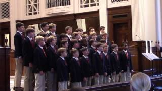 St. Christopher's 6th Gr Choir - Jesu, Joy of Mans Desiring, by Bach arr. Kirby Shaw