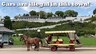 Quick walk through Mackinac Island, Michigan