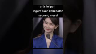 Artis ini pun kagum akan kehebatan seorang Messi