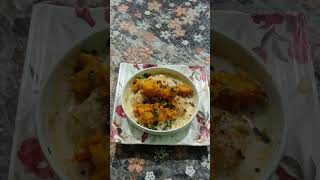 Dahi vada |  Aloo kasha  plating | shorts.