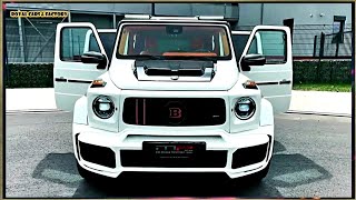 2023 White Mercedes AMG G63 Brabus G800 - Wild Luxury SUV in Detail. #brabus #brabus800 #rocars .