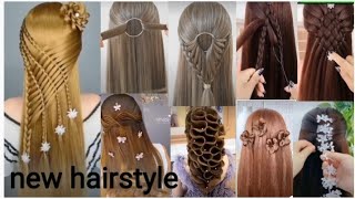 korean Hair Style Hack's2024 || Hair Cutting Hacks ||बालो को New Style से कैसे बंधे 🥰 #hairstyle