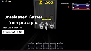 undertale last corridor: unreleased gaster