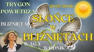 Słońce w Bliźniętach 20.05.-20.06.—Trygon powietrza - Bliźnięta, Waga, Wodnik