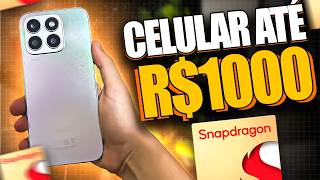 TOP 5 MELHORES CELULARES PARA COMPRAR ATÉ R$ 1000 EM 2024 - BOM E BARATO !!