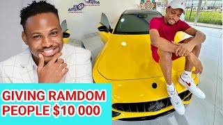 Millionaire Forex Trader Jeffry Benson Giving Random Poor People $10 000 In Nigeria