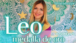 LEO OCTUBRE 2024 🌟 MEDALLA DE ORO