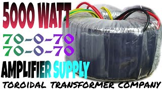 5000 WATT 70.0.70 , 70.0.70 AMPLIFIER SUPPLY