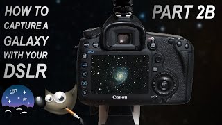 Siril and GIMP - How to capture a galaxy with your DSLR, Part 2B